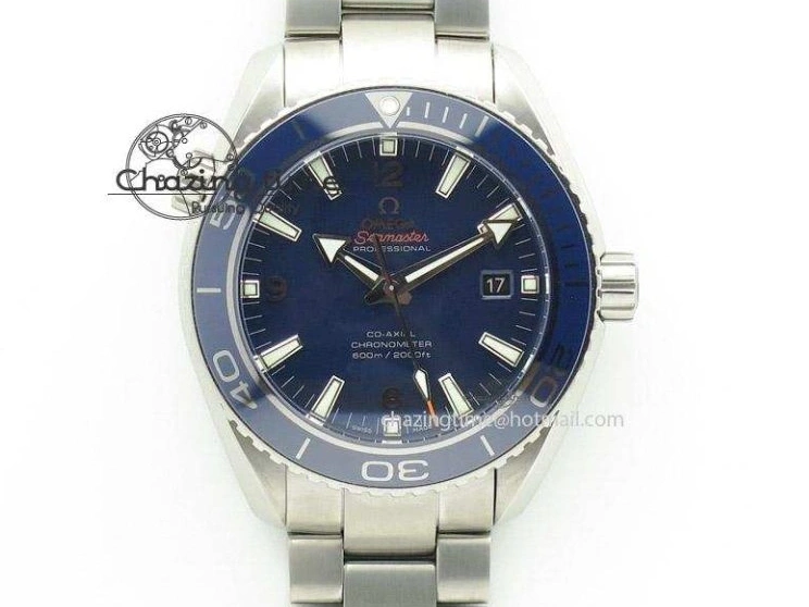 0203 UrbanChic Speedmaster Moonwatch OMF 1:1 Best Edition White Dial Black Hand on SS Bracelet A 8045